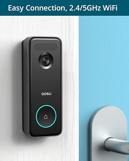 AOSU Wireless Doorbell Camera – 5MP Ultra HD