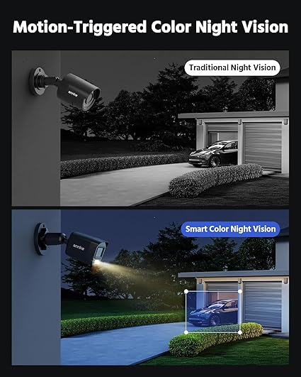 ANNKE 8CH 3K Lite Wired Security Camera System with AI Detection